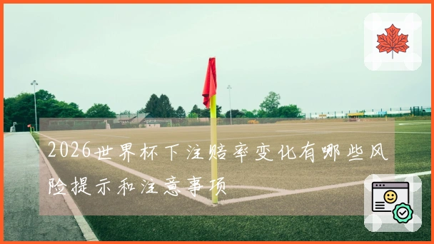 2026世界杯下注赔率变化有哪些风险提示和注意事项